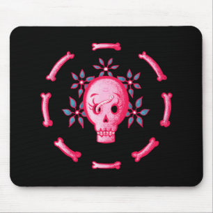 Funny Skull Rosa Halloween Whimsigoth Musmatta