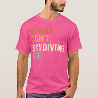 Funny Skydiving Älskare För manar Wokydiving T Shirt