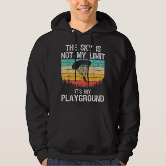 Funny Skydiving Art För manar Women Skydive Älskar Hoodie