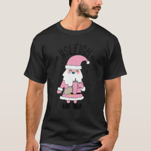 Funny Sleigh Bougie Santa Stanley Tumbler Inspired T Shirt