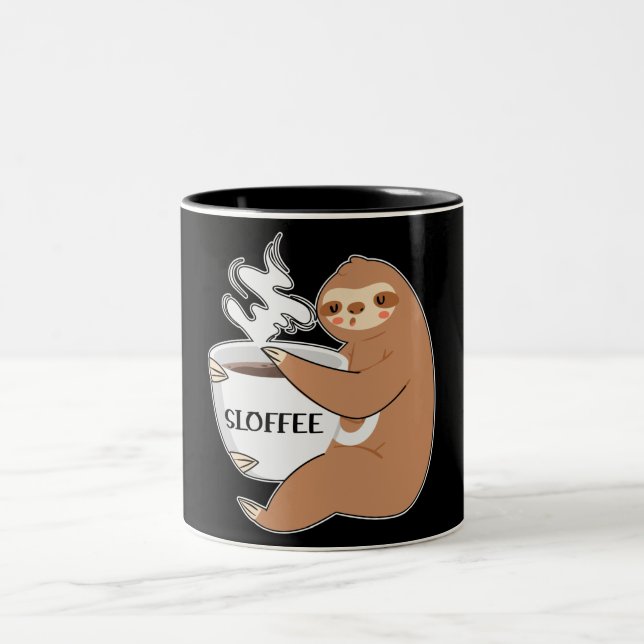 Funny Sloffee Coffee/Sloth Mugg (Center)