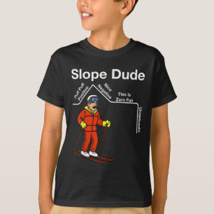 Funny Slope Killen Algebra Geometry Mitten School T Shirt