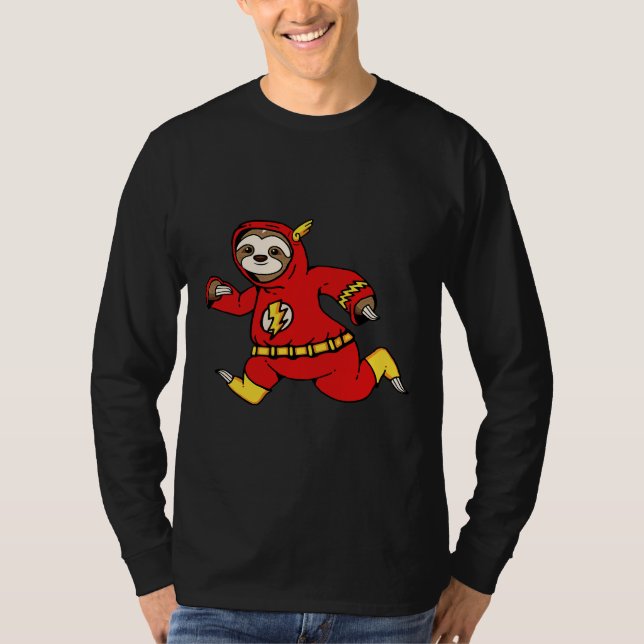 Funny Sloth 1 T Shirt (Framsida)