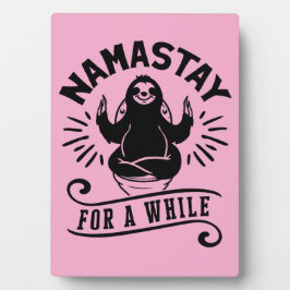 Funny Sloth Bathroom Humor Namastay