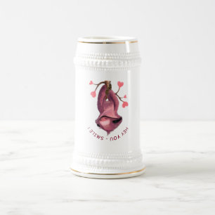 Funny Sloth Beer Stein - Anpassningsbar Text Sejdel