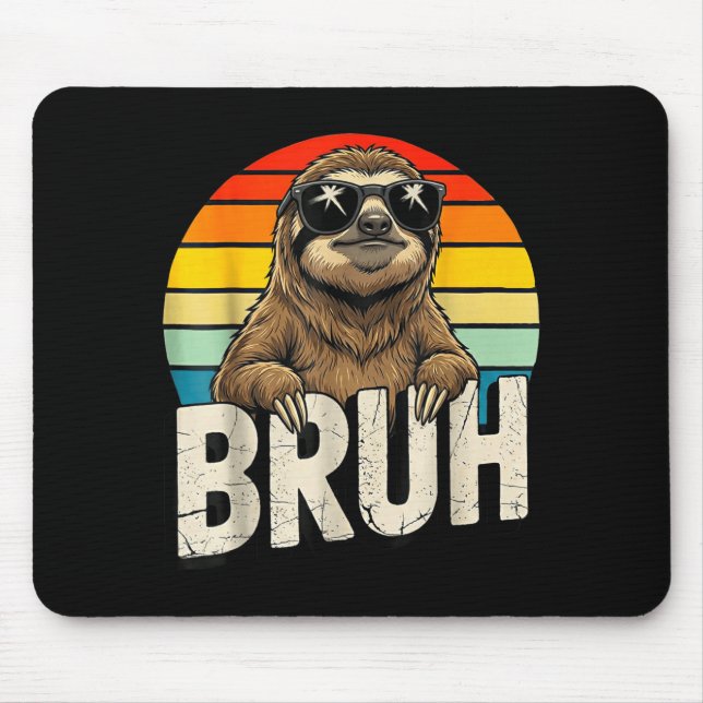 Funny Sloth Graphic Meme Lover Bruh Sloth Lovers  Musmatta (Framsidan)