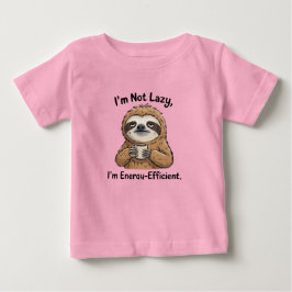 Funny Sloth Kids T-Shirt – I’m Not Lazy I’m Energy