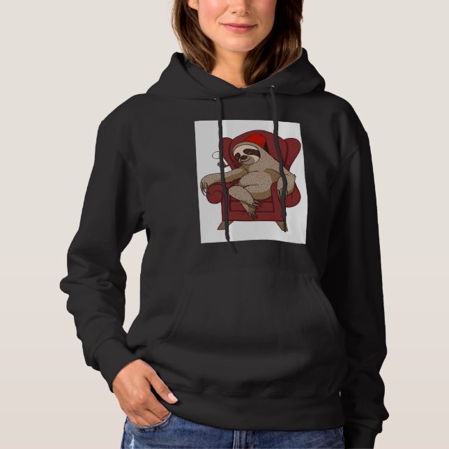 Funny Sloth Ordförande T Shirt (Framsida)