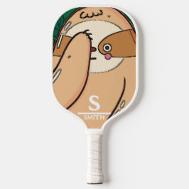 Funny Sloth Pickleball Personlig