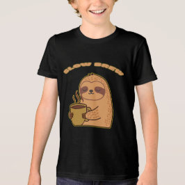 Funny Slow Brew Sloth Shirt T