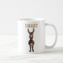 Funny Smart Donkey Mug