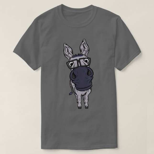 Funny Smart House Donkey Farm Horse Mule Pack Anim T Shirt (Design framsida)