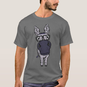 Funny Smart House Donkey Farm Horse Mule Pack Anim T Shirt