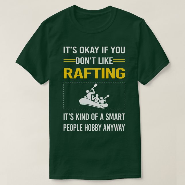 Funny Smart People Rawing T Shirt (Design framsida)