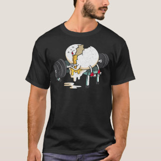 Funny Smaschad Egg Fitness Gym Barbells Liiting Wo T Shirt