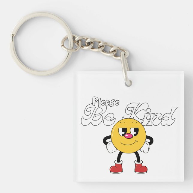 Funny Smiley Face Keychain  (Framsidan)