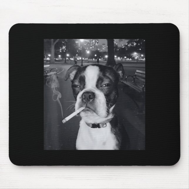 Funny Smoking Dog Meme Cigarette Gen Z Meme Dog Lo Musmatta (Framsidan)