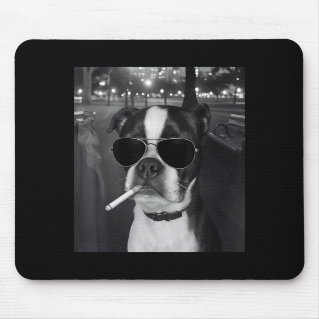 Funny Smoking Dog Meme Cigarette Gen Z Meme Dog Lo Musmatta (Framsidan)
