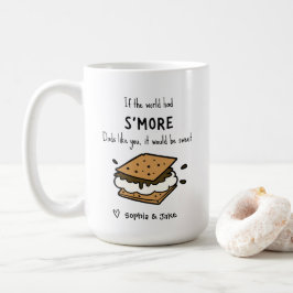 Funny S'more Pun Kaffemugg