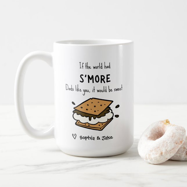 Funny S'more Pun Kaffemugg (Med munk)