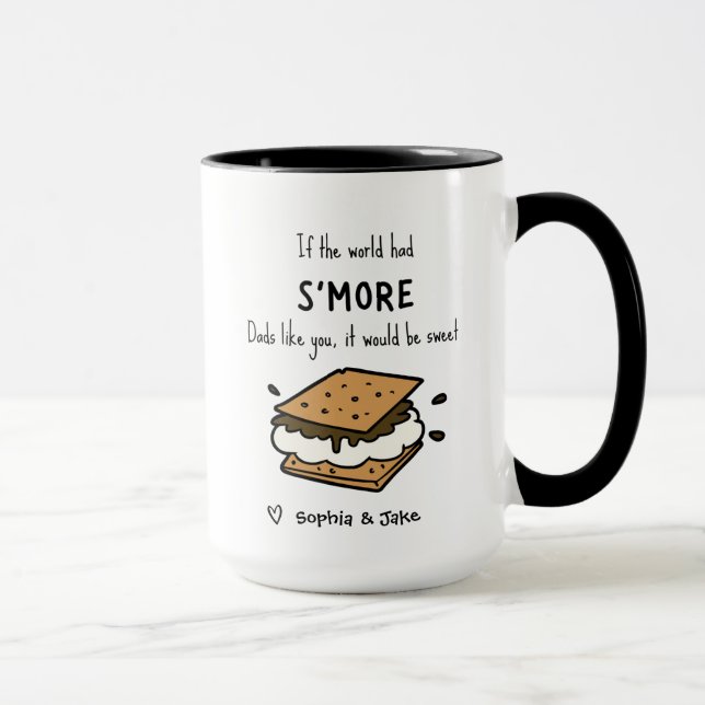 Funny S'more Pun Mugg (Höger)