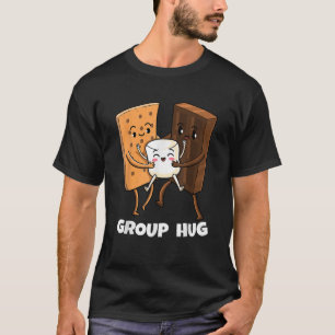Funny Smores Marshmallow Chocolate Camping Group H T Shirt