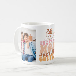 Funny snabbcitattecken för Mamma med 2 foton Kaffemugg