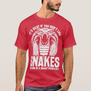 Funny Snake Älskare Pet Cobra Owner Animal Reptile T Shirt