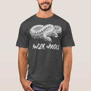 Funny Snake Danger Noodle Snek Meme Hognos T Shirt