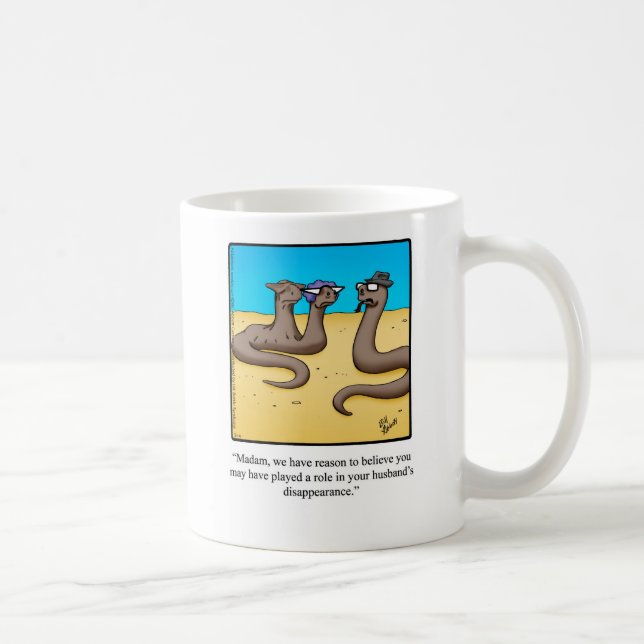 Funny Snake Humor Mugg (Höger)