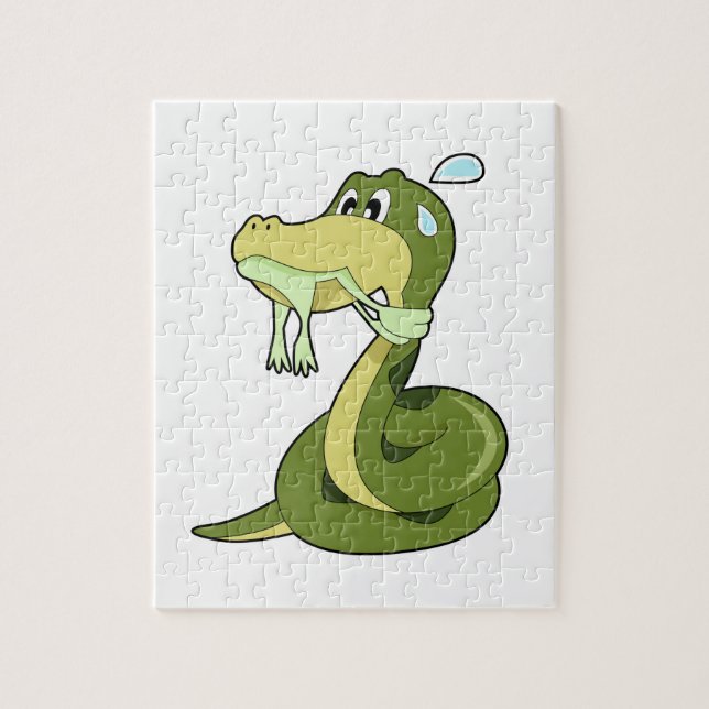Funny Snake Pussel (Vertikal)