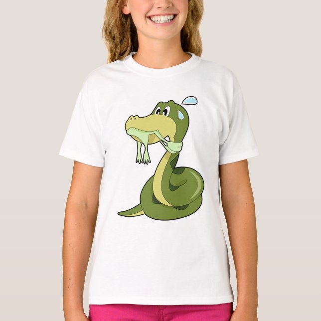 Funny Snake T Shirt (Framsida)