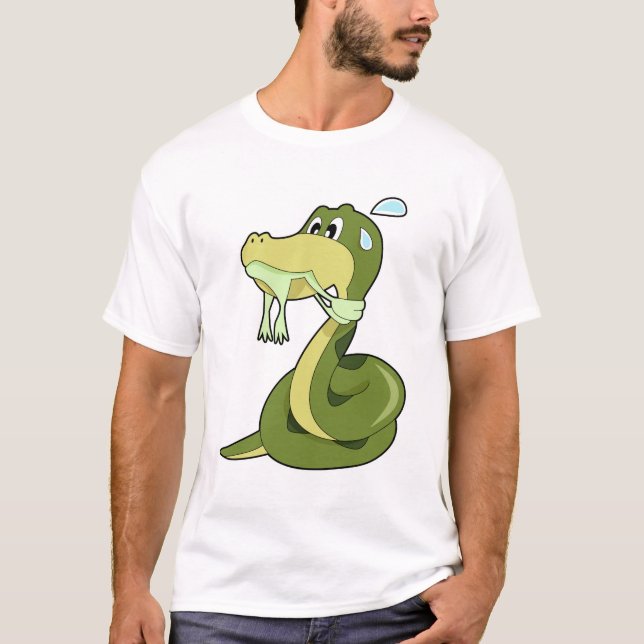 Funny Snake T Shirt (Framsida)
