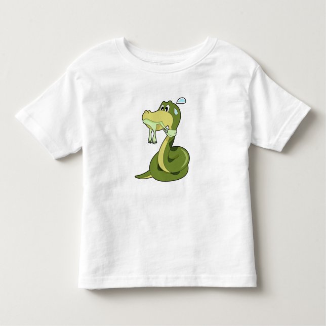 Funny Snake T Shirt (Framsida)