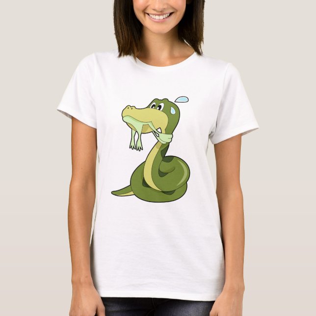 Funny Snake T Shirt (Framsida)