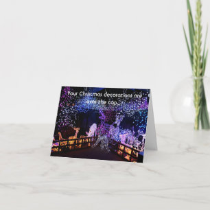 Funny Snarky Sarkastic Helgdag Card Helgkort