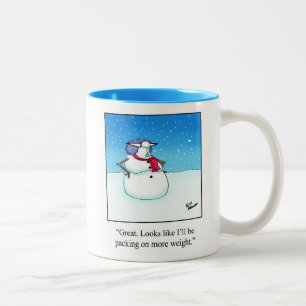 Funny Snögubbe Humor Mugg Gift