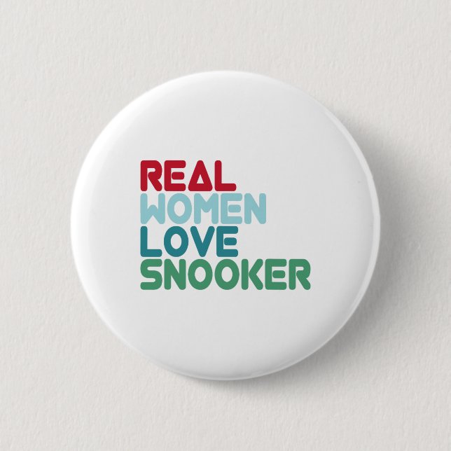 Funny Snooker som säger Bassäng Billiards Snooker  Knapp (Framsida)