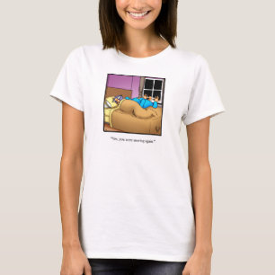Funny Snoring Make Humor Tee Shirt