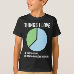 Funny Snowboarding Sport Hob T Shirt