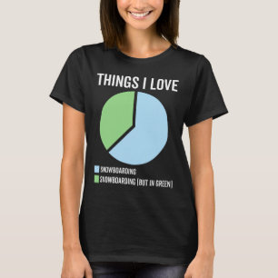 Funny Snowboarding Sport Hob T Shirt