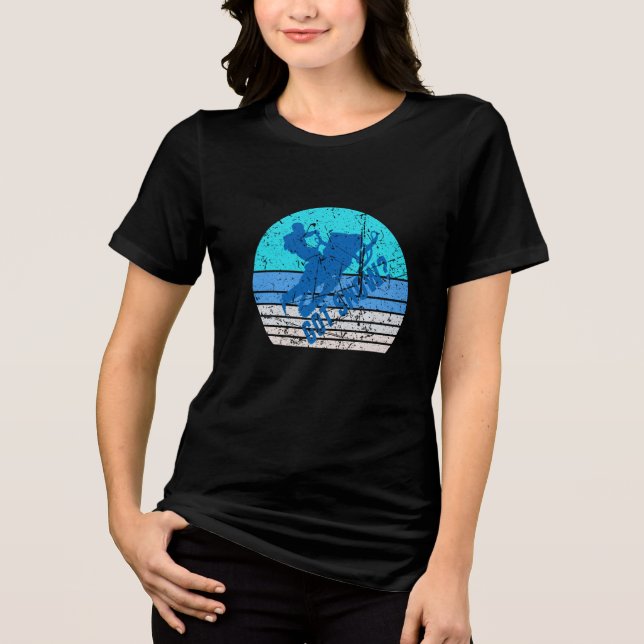 Funny Snowmobiling T Shirt (Framsida)