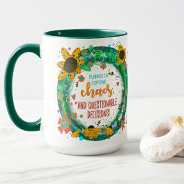 Funny Snyggt för inspiritivitet i Trendiget Chaos Mugg