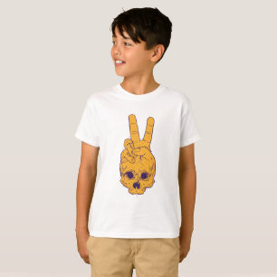 Funny snyggt Skull T Shirt