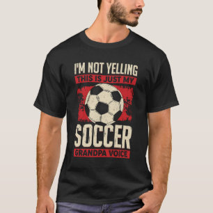 Funny Soccer Grandfar Gift T Shirt
