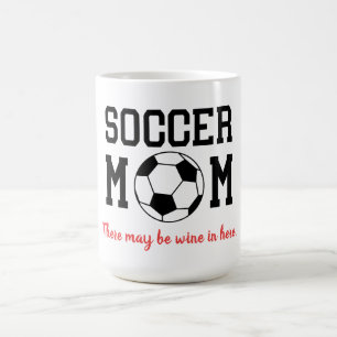 Funny Soccer Mamma Kaffemugg
