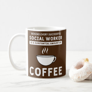 Funny Social-arbetskaffe och Social-arbete  Kaffemugg