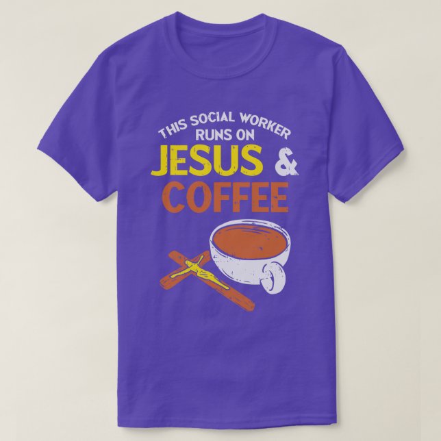 Funny Social-arbetskassett Gift T Shirt (Design framsida)
