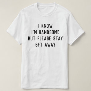 Funny Social Avstånd Manar T-Shirt