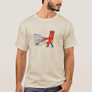 Funny Sock Tecknad Cute Bedtime-viloläge Gift T Shirt